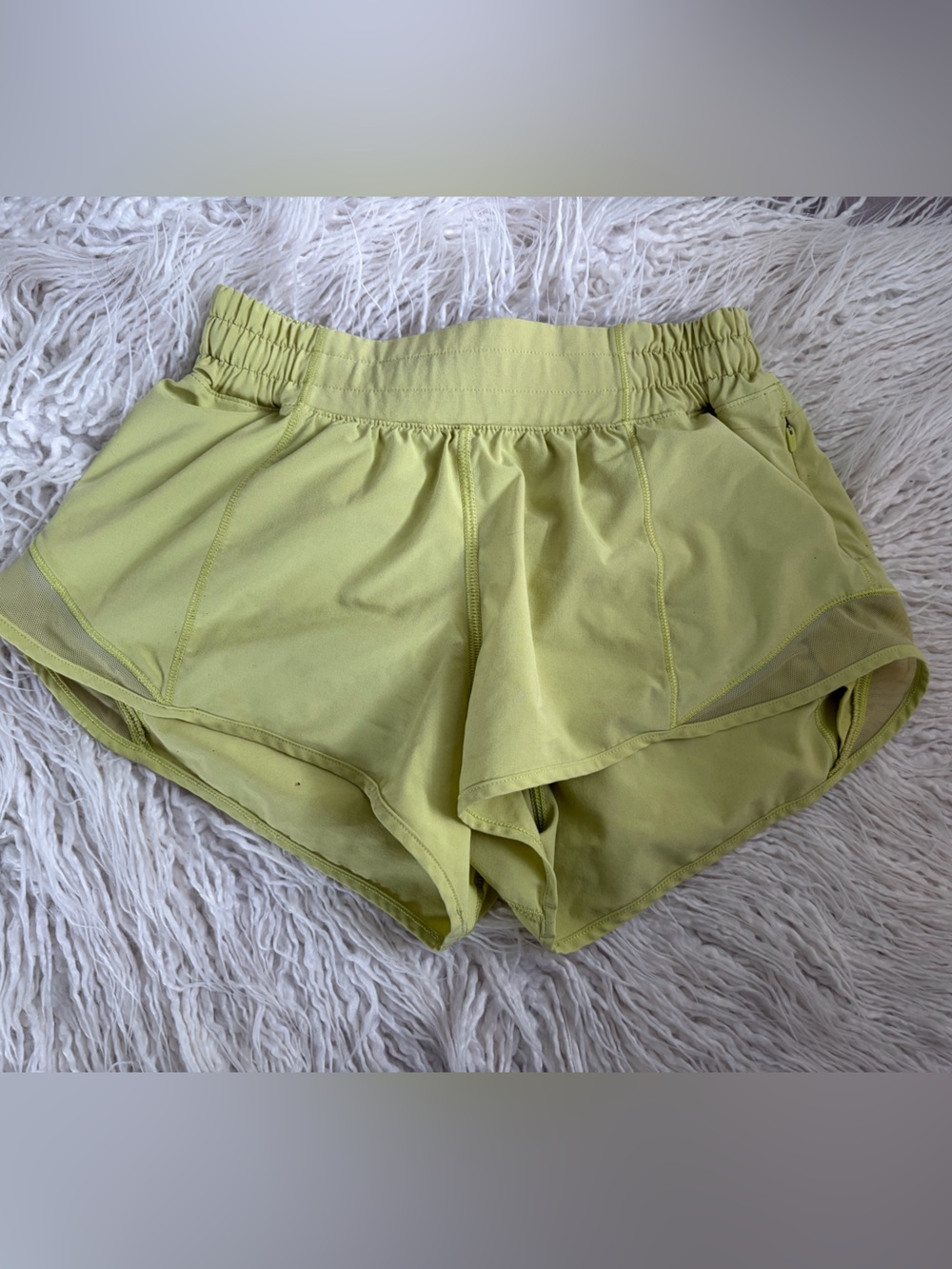 lululemon athletica Lime Green Women's Athletic Shorts